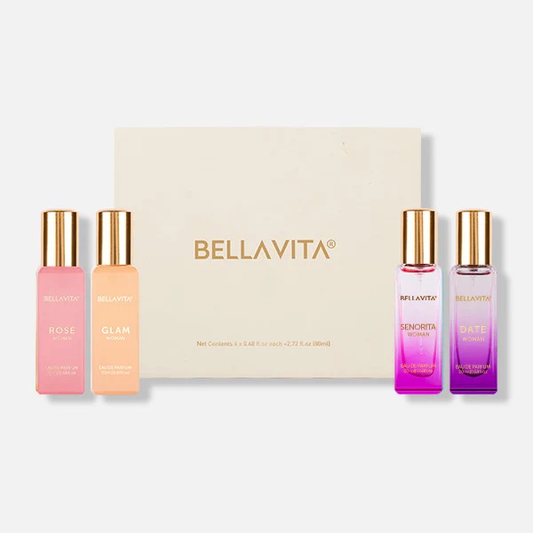 Perfume Fragrance Types For Women - Bella Vita Luxury Perfume Gift Set