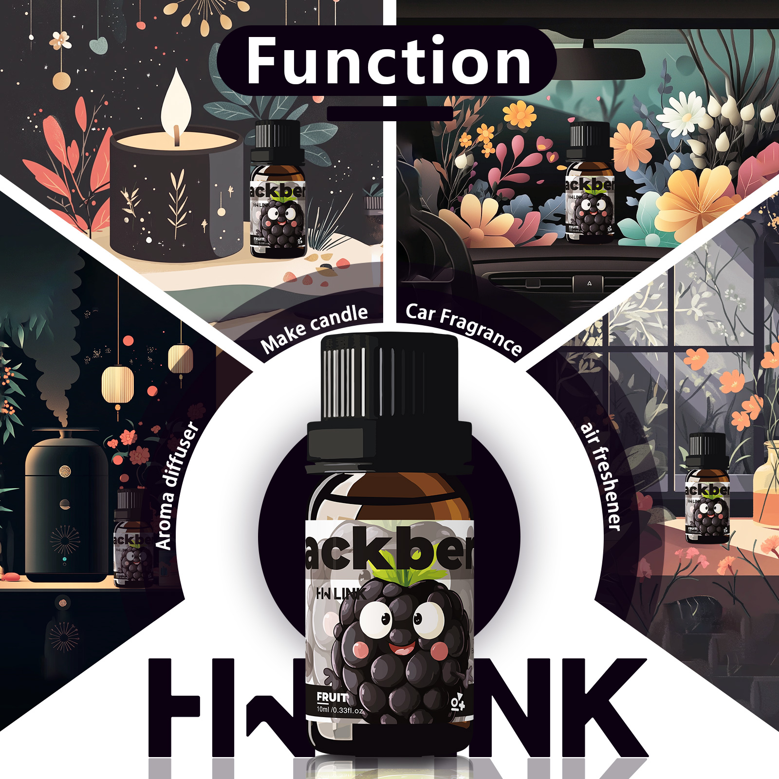 Blackberry Essential Oil Black - Perfume Fragrance World のレビューと価格