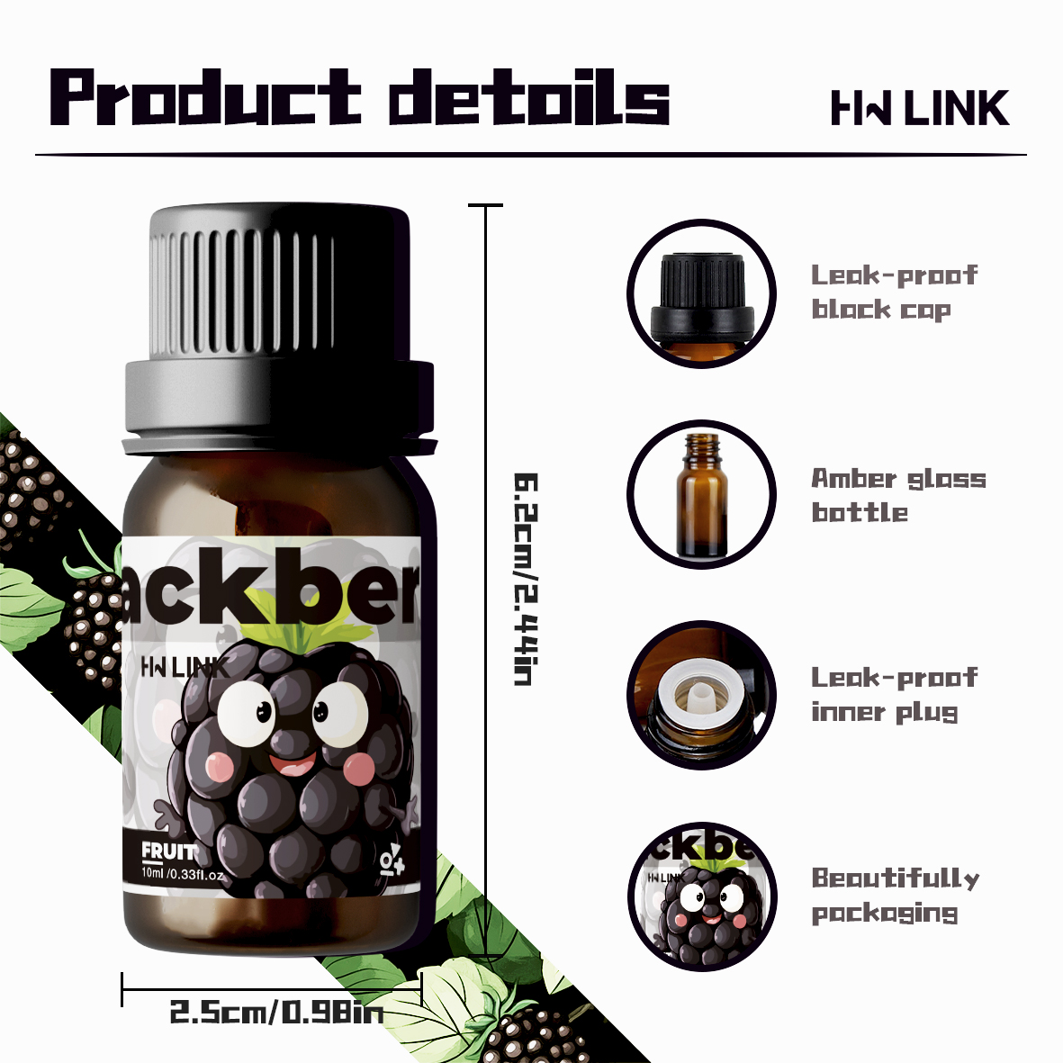 Blackberry Essential Oil Black - Perfume Fragrance World のレビューと価格