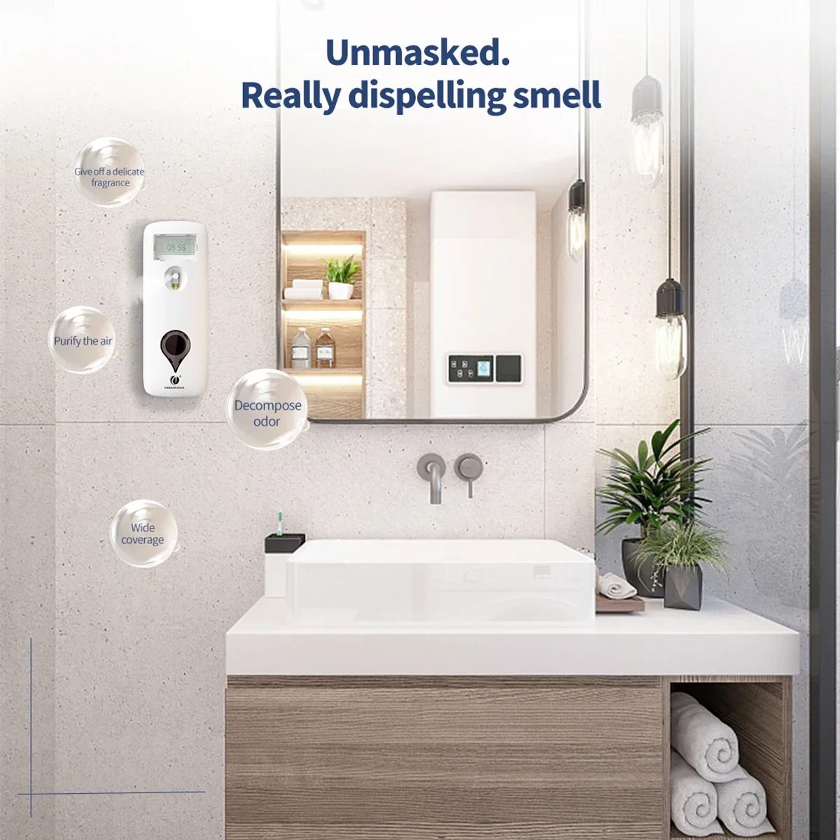 Liquid Air Freshener Dispenser - Perfume Fragrance Machine のレビューと価格