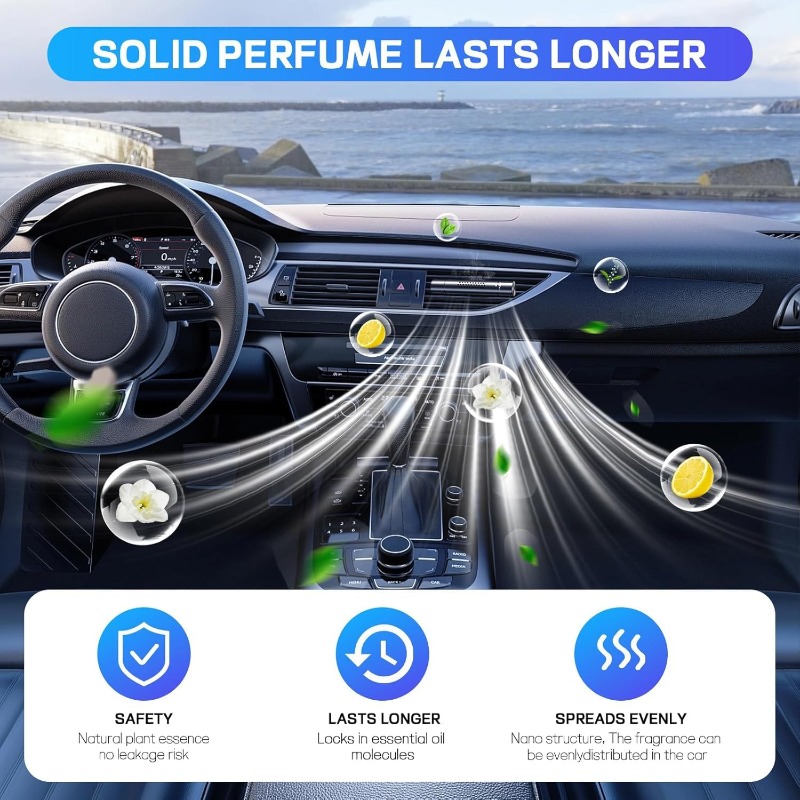 New Car Air Vent Perfume Clip  - Perfume Smell Fragrance のレビューと価格