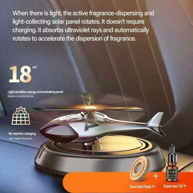 Solar Powered Helicopter Car A - Perfume Fragrance Machine のレビューと価格